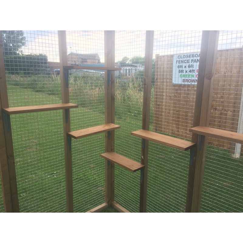 Wooden clearance cat pen